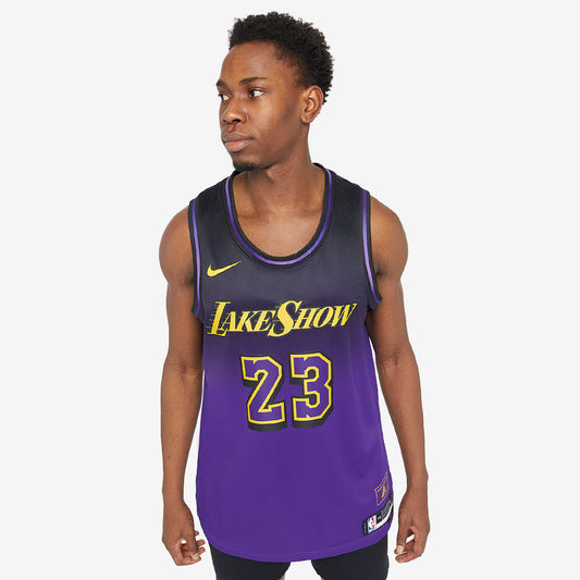 Canotta Los Angeles Lakers LeBron James 2024 City Edition Swingman