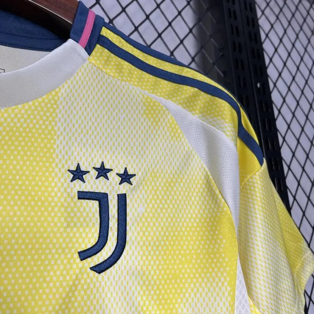 Juventus Away Jersey 2024/25 - Yellow And White - photo 5