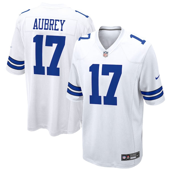 Maglia Dallas Cowboys Brandon Aubrey Game Bianca - foto 5