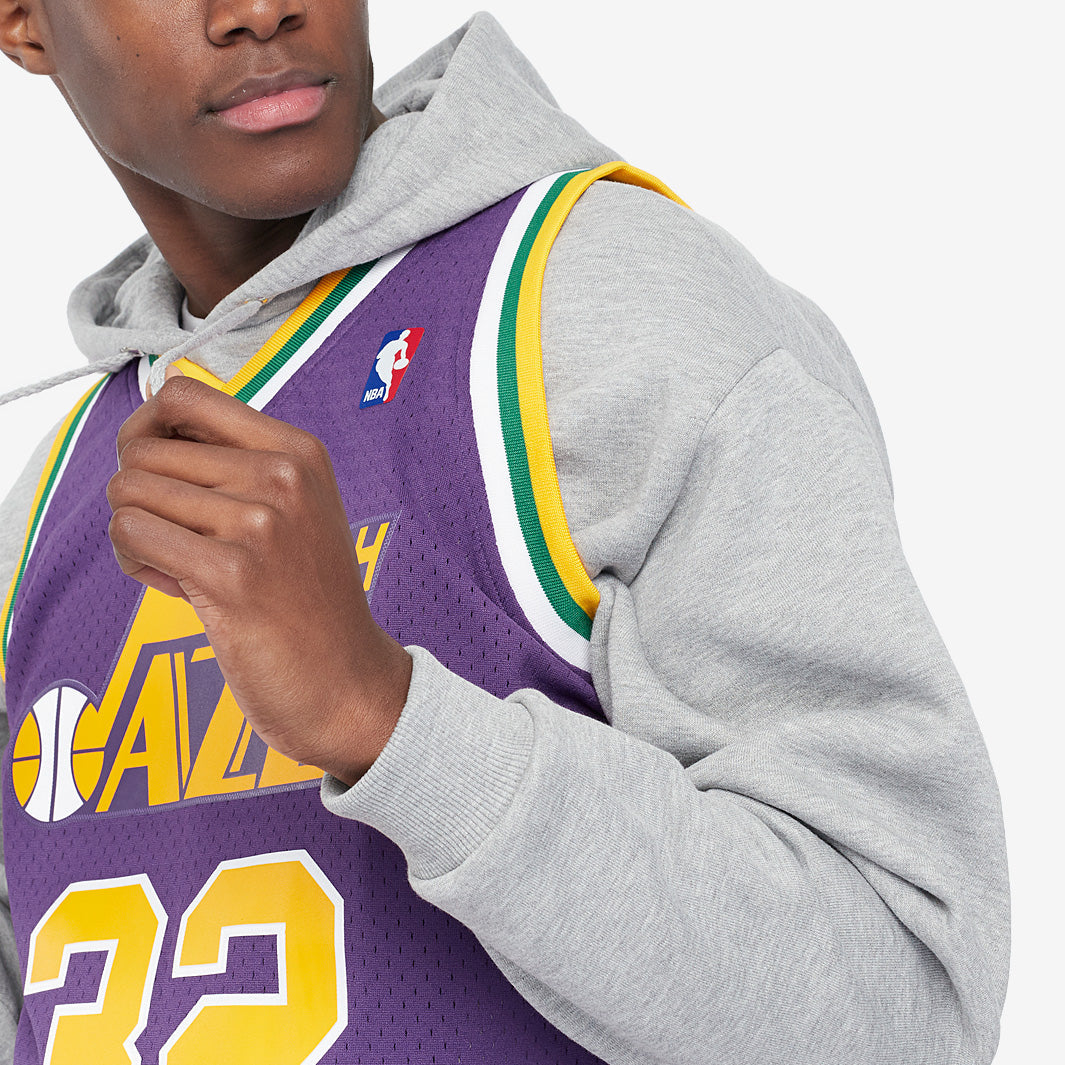 Utah Jazz Karl Malone Swingman Jersey - photo 4