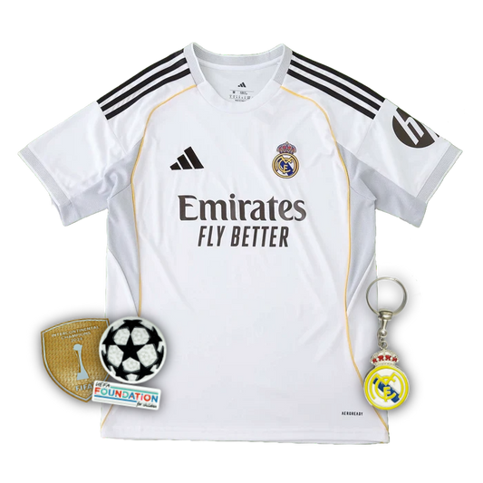Real Madrid Home Jersey 2025/26