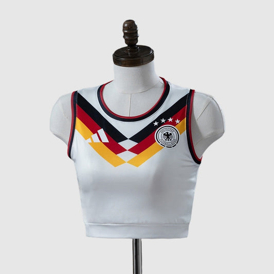 Germany Home 2026/27 Women's Crop Tank Top
