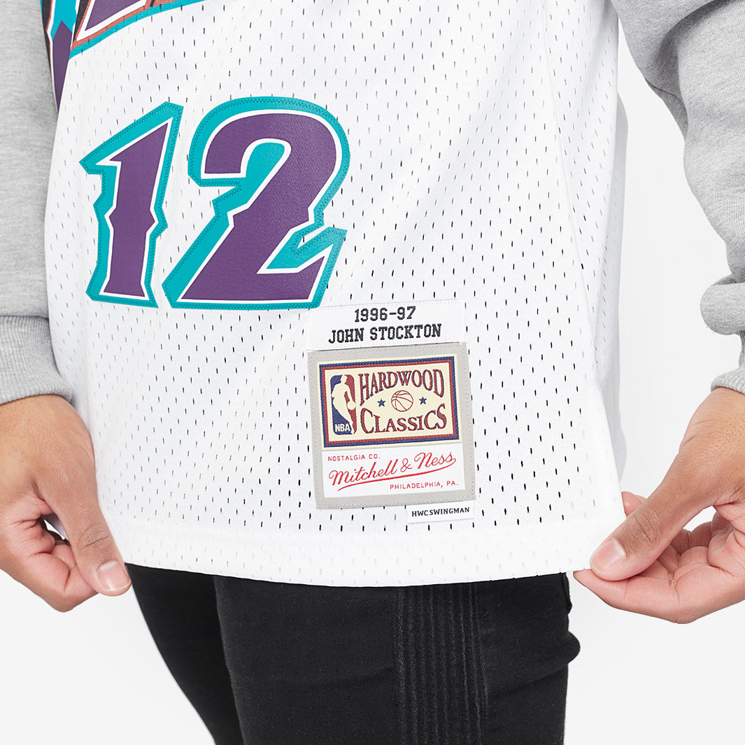 Canotta Utah Jazz John Stockton Swingman - foto 4