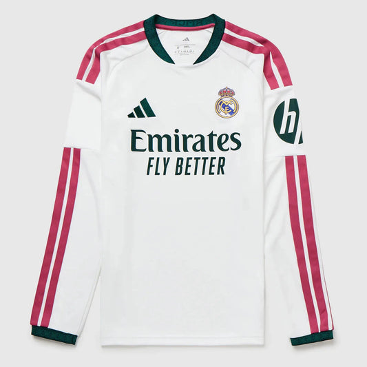 Real Madrid Home Long Sleeve Jersey 2026/27 Player Version