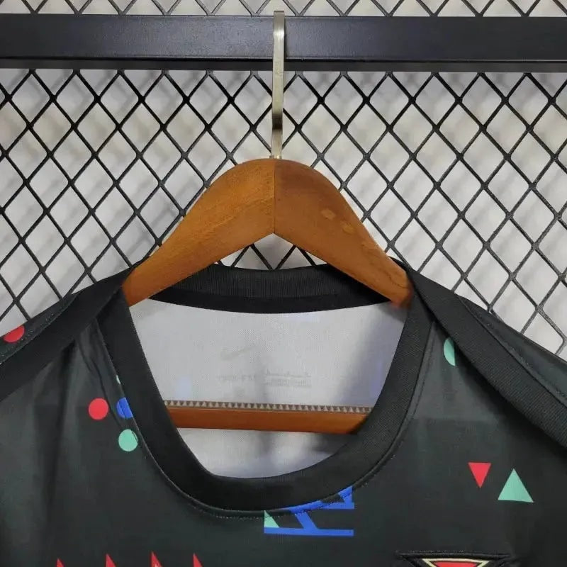 Portugal Training Jersey 2024/25 - Black Geometric Print - photo 7