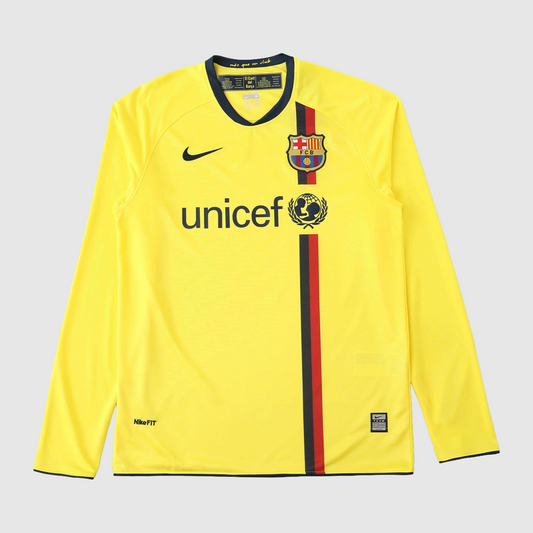Barcelona Retro Away Long Sleeve Jersey 2008/09
