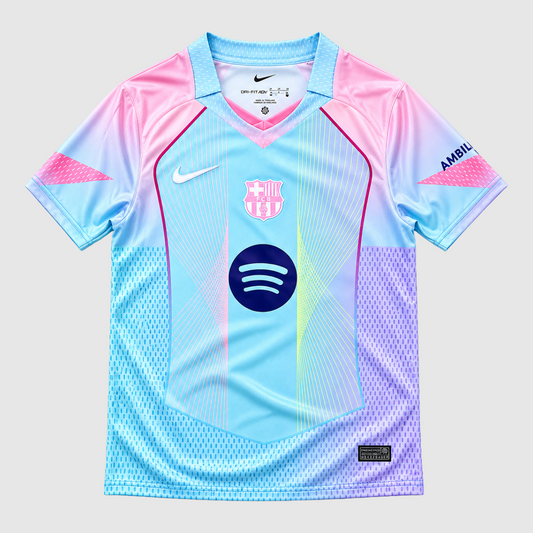 Barcelona Special Edition Fan Jersey - Sky Blue Gradient