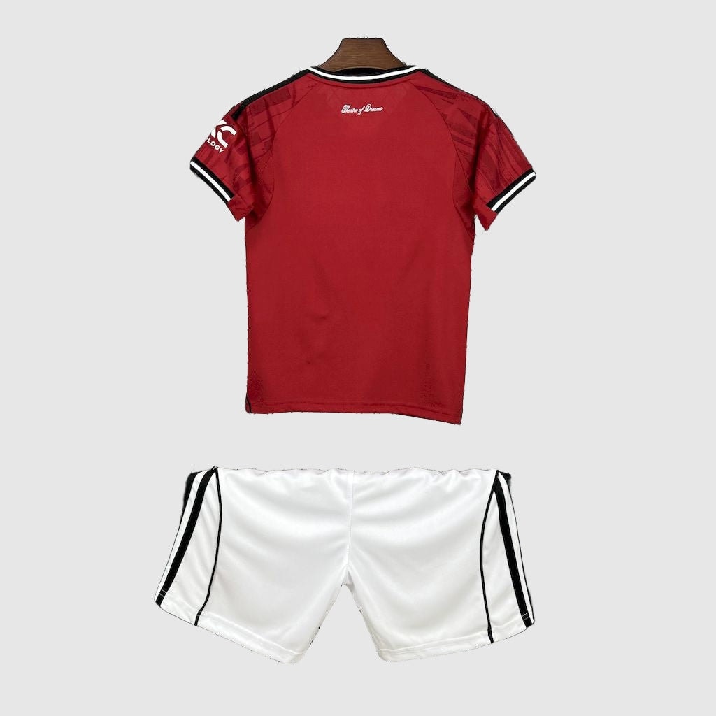 Manchester United Home Kids Kit 2025/26 - photo 2