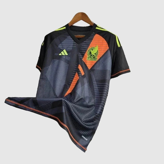 Mexico Goalkeeper Jersey 2024/25 - Black And Orange