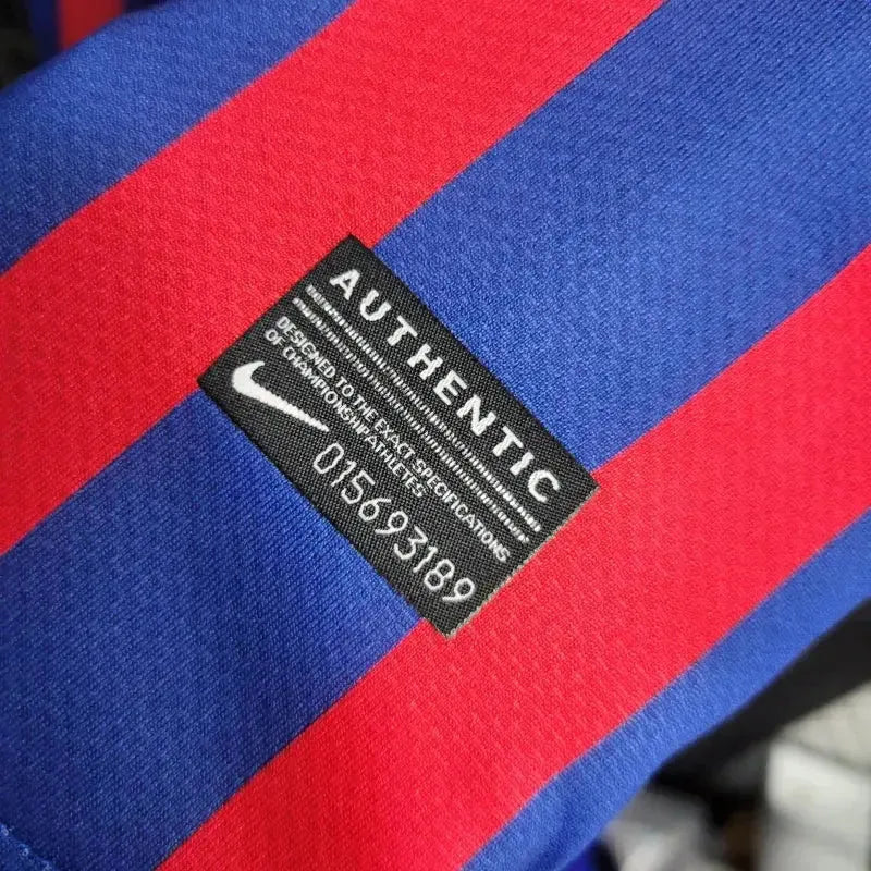 Barcelona Retro Home Long Sleeve Jersey 2011/12 - photo 4