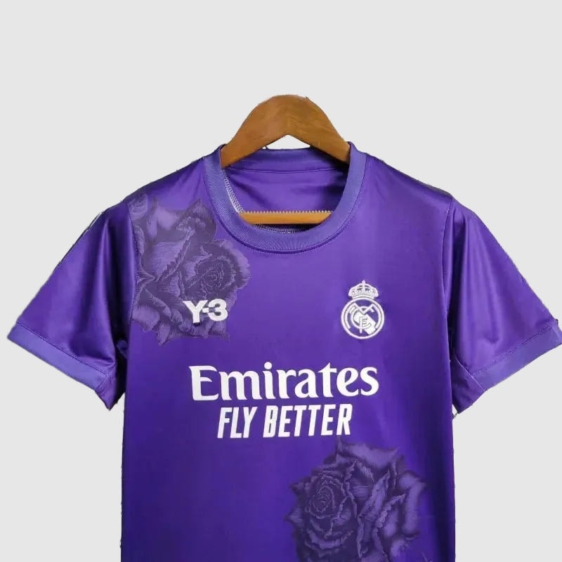 Real Madrid Y3 2024/25 Fourth Kids Kit - Purple - photo 2