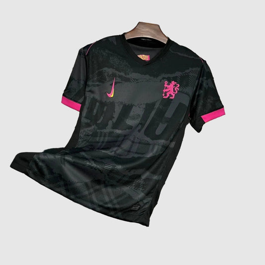 Chelsea Away Jersey 2024/25 - Black And Pink