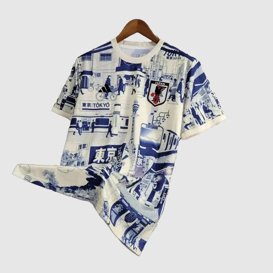 Japan Special Edition Jersey - Cream Tokyo Print