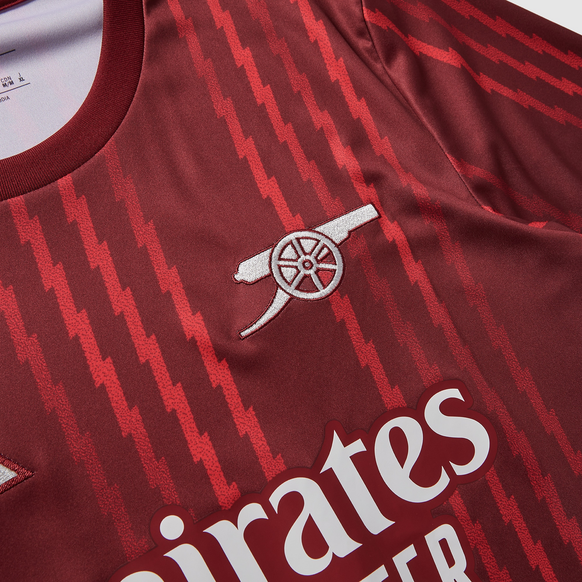 Arsenal Pre-Match 3 2025/26 Jersey - photo 3