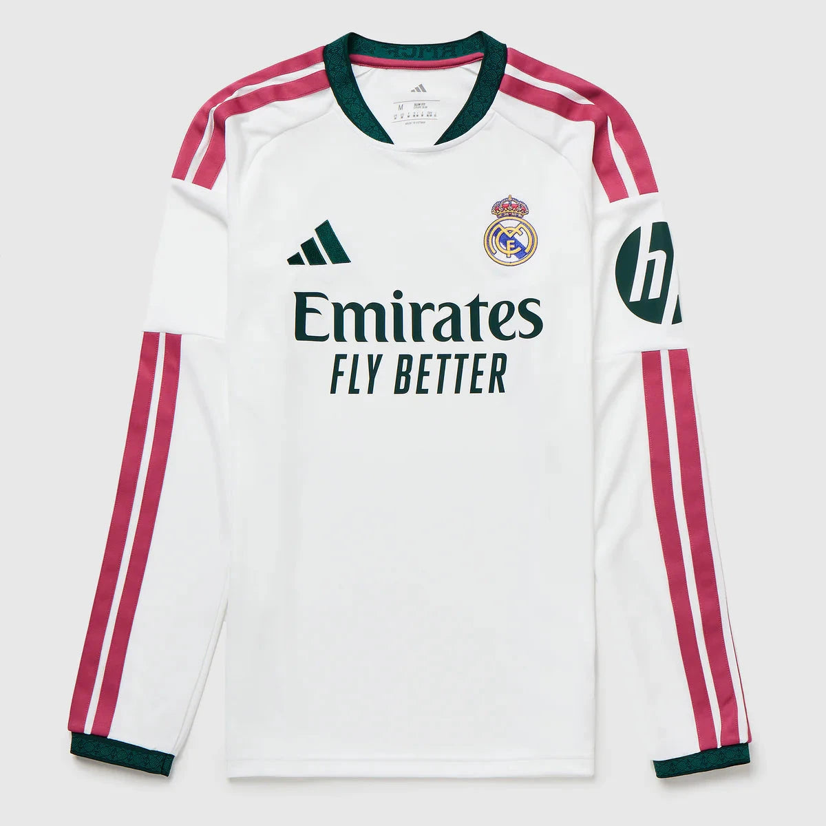 Real Madrid Home Long Sleeve Jersey 2026/27