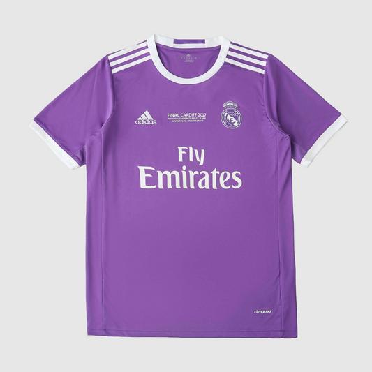 Real Madrid Retro Away Jersey 2017/18 - Purple