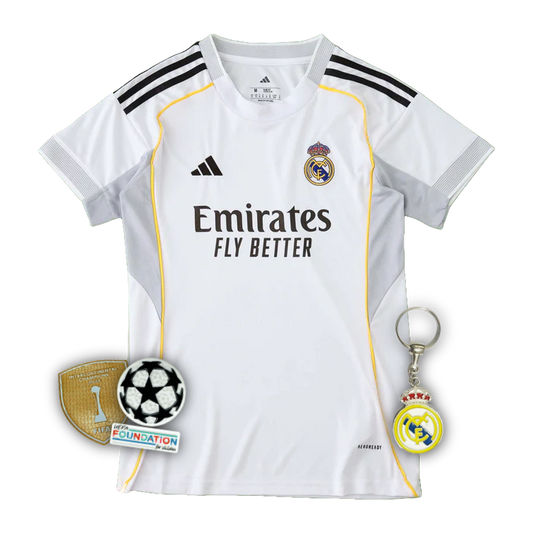 Maglia Real Madrid Home 25/26 Donna