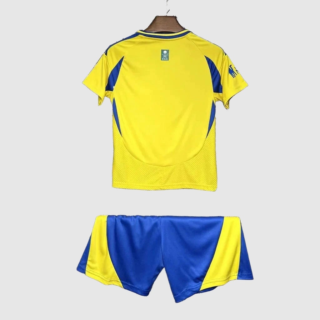 Al Nassr Home Kids Kit 2024/25 - photo 2