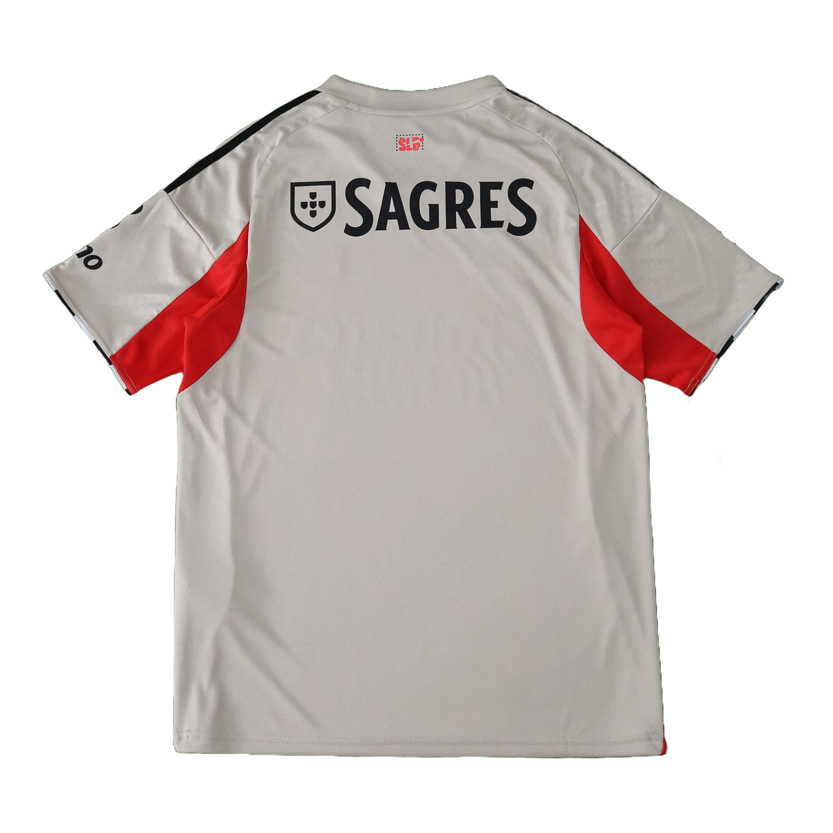 Benfica Away Jersey 2025/26 - Grey Black Stripes - photo 2
