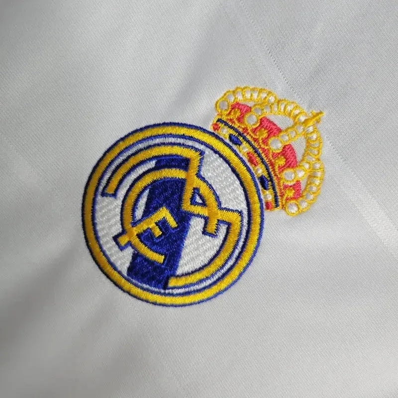 Real Madrid Retro Home Long Sleeve Jersey 2013/14 - photo 5