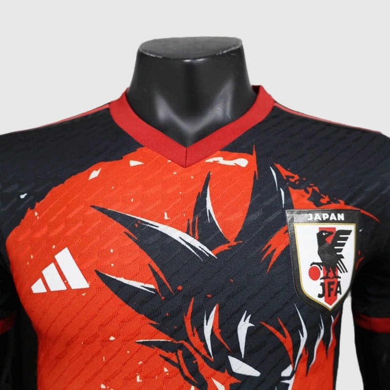 Japan Special Edition Fan Jersey - Red Anime Print - photo 2