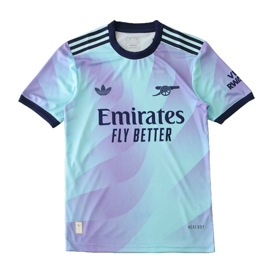 Arsenal Away Jersey 2024/25 - Mint And Lilac