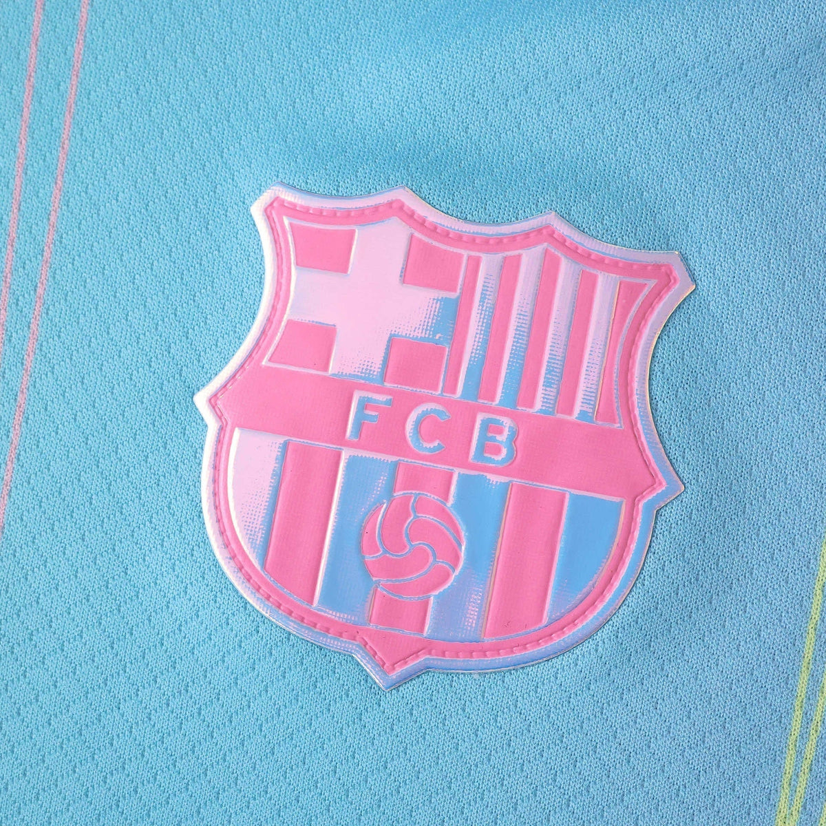 Barcelona Special Edition Fan Jersey - Sky Blue Gradient - photo 2