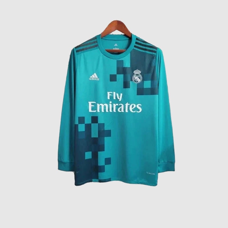 Real Madrid Retro Long Sleeve Jersey 2017/18