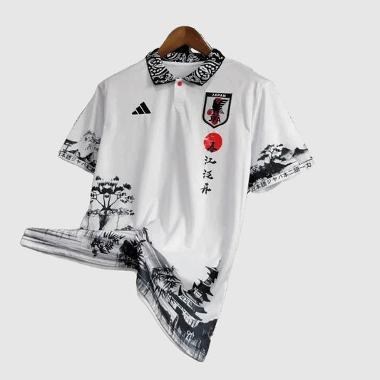 Japan Special Edition Jersey - White Ink Landscape