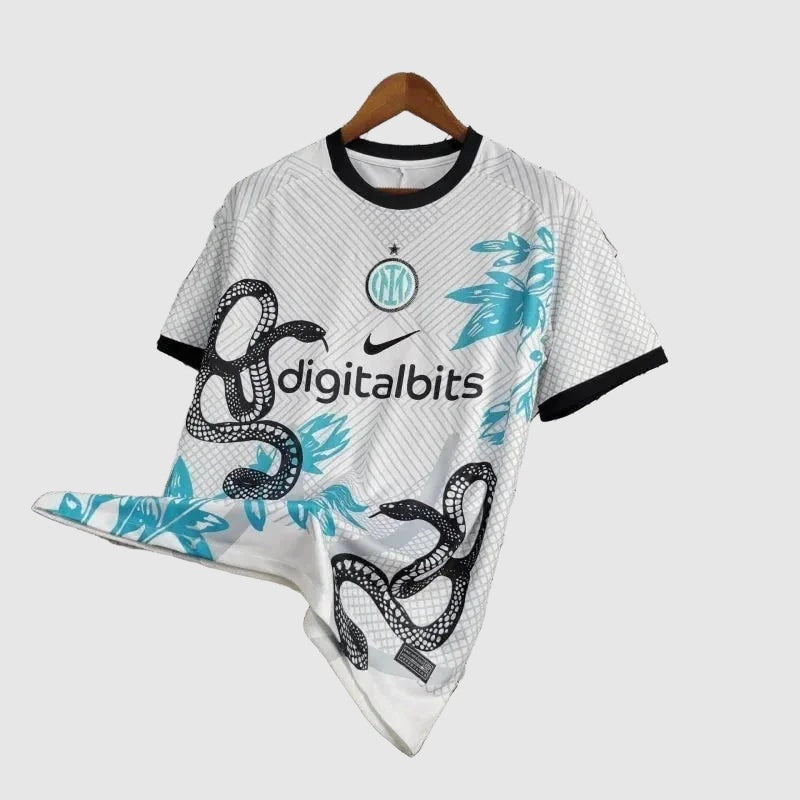 Maglia Inter Edizione Speciale - Bianca e Blu con Serpente