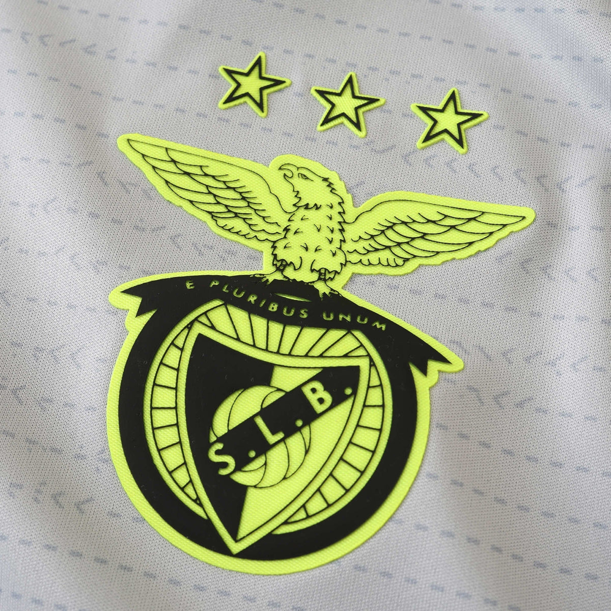 Benfica Away Jersey 2024/25 - Grey And Lime - photo 3