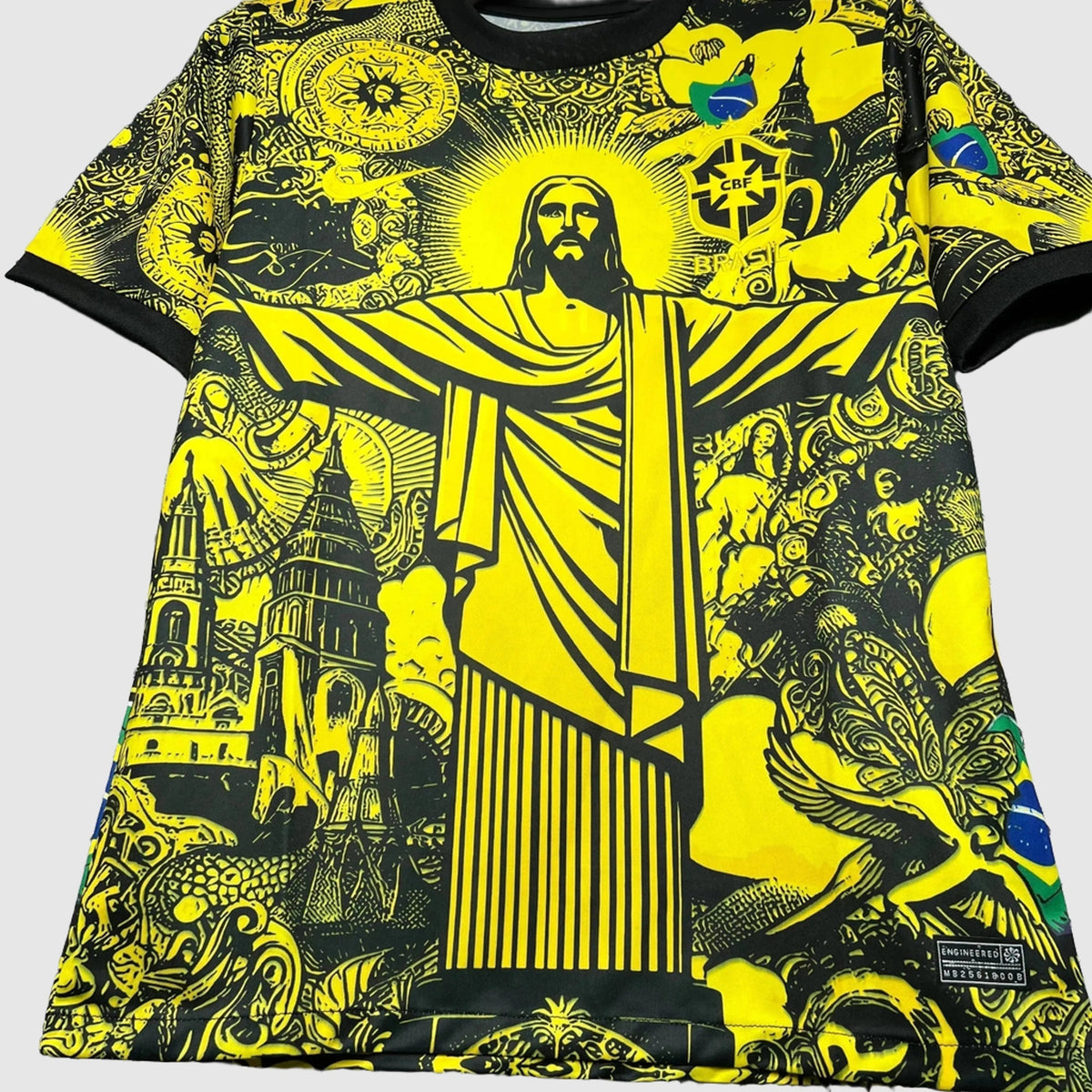 Brazil Cristo Redentor - Yellow Special Edition Fan Jersey - photo 6