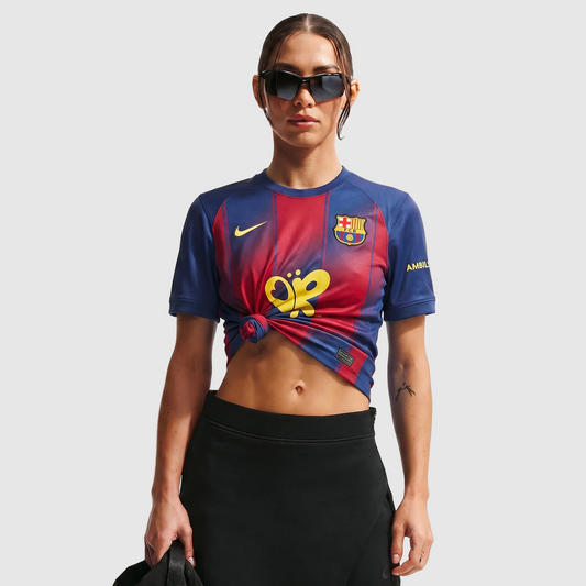 Maglia Barcellona Home 25/26 Donna - Logo a Bolle Giallo - foto 2