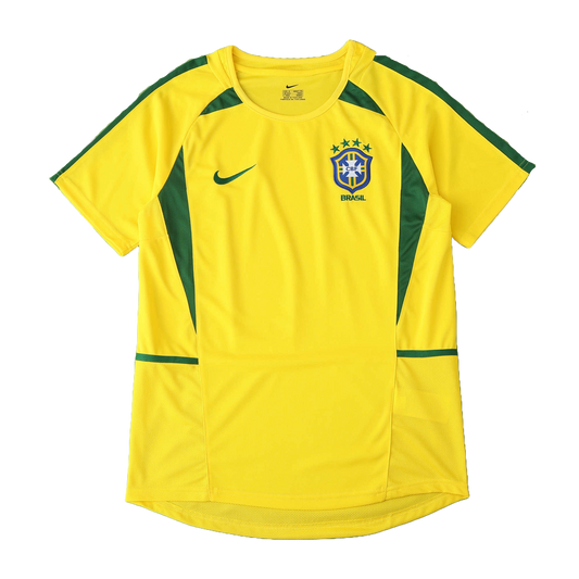 Brazil Retro Home Jersey 2002