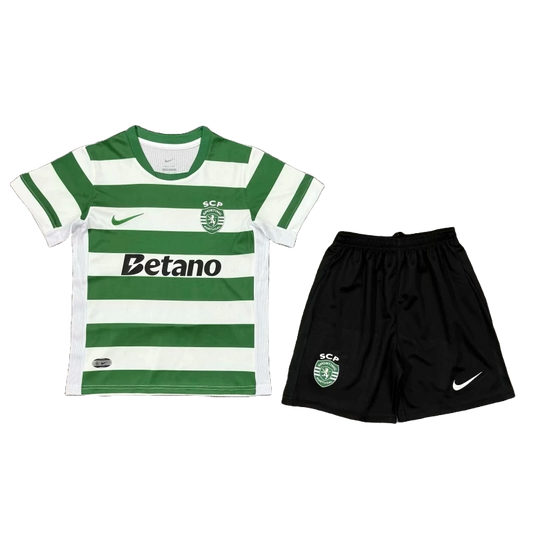Sporting CP Home Kids Kit 2025/26