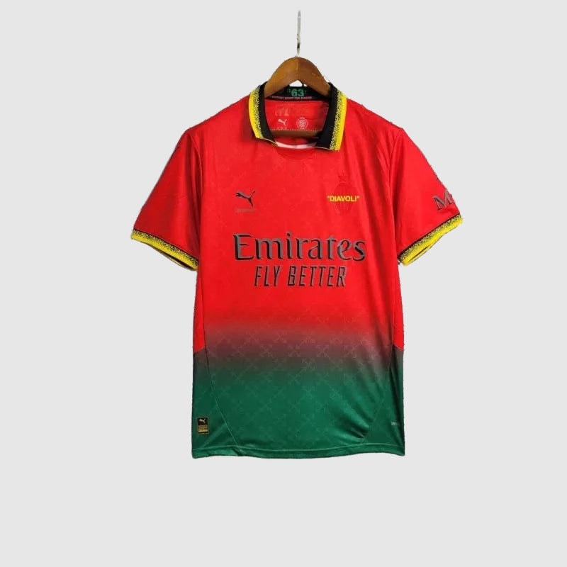 AC Milan Special Edition Fourth Jersey - Red Green Fade