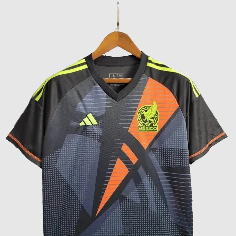Mexico Goalkeeper Jersey 2024/25 - Black And Orange - photo 2