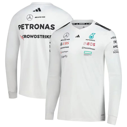 Mercedes-AMG Long Sleeve Jersey - White