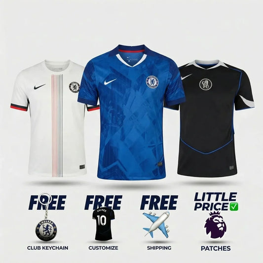 Chelsea Combo 25/26 - Home, Away and Third