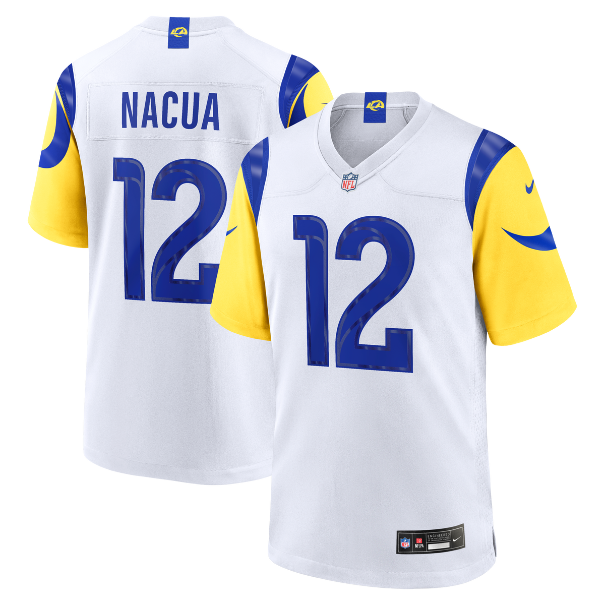 Los Angeles Rams Puka Nacua Game Jersey White - photo 5