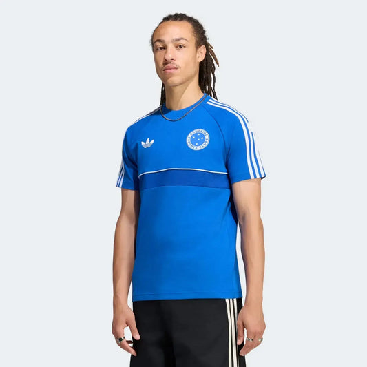 Cruzeiro Home Jersey 2026/27 - Blue With White Stripes