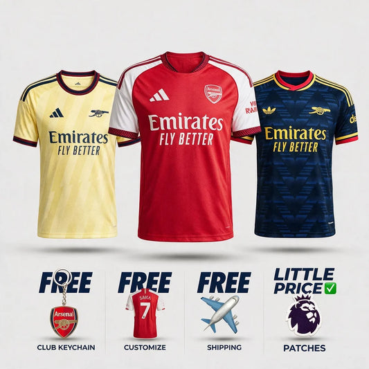 Arsenal Combo 26/27 - Home, Away and Third
