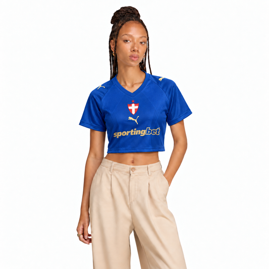 Camisa Cropped Palmeiras III 26/27 Feminina