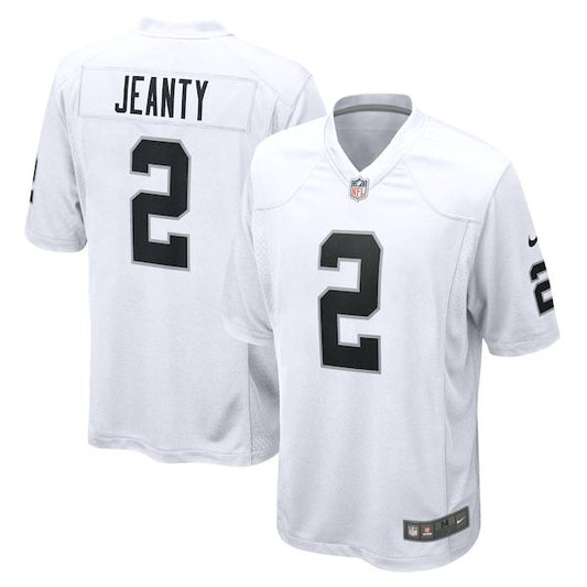 Las Vegas Raiders Ashton Jeanty Game Jersey White