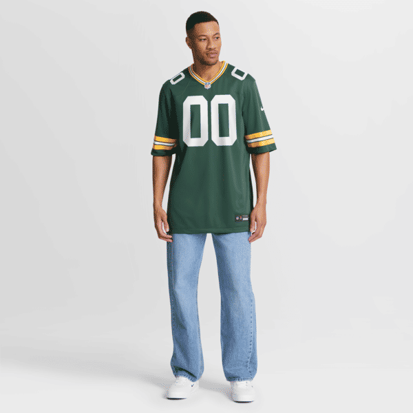 Green Bay Packers Custom Game Jersey Green - photo 8