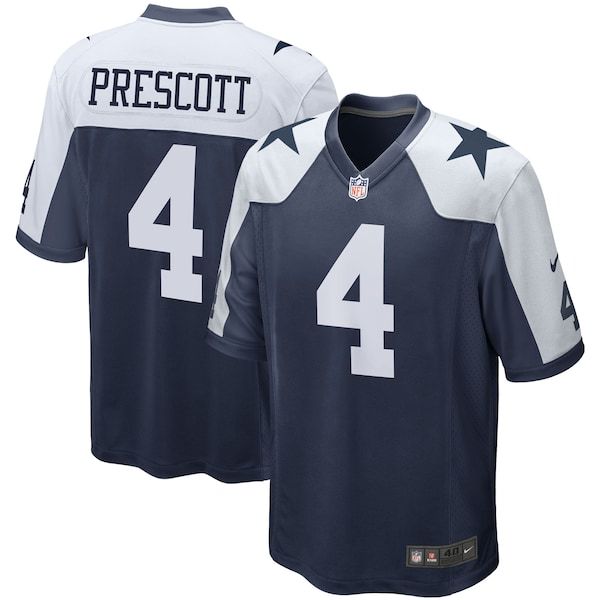 Dallas Cowboys Dak Prescott Alternate Game Jersey Navy
