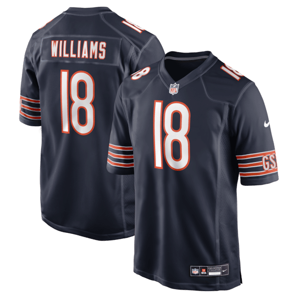 Chicago Bears Caleb Williams Game Jersey Navy - photo 2