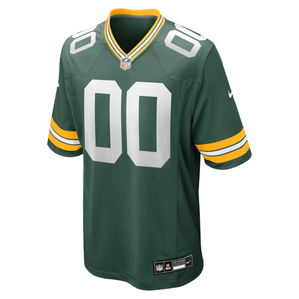 Green Bay Packers Custom Game Jersey Green - photo 3