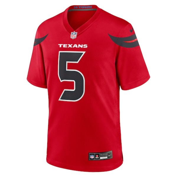 Houston Texans Jalen Pitre Alternate Game Jersey Red - photo 3