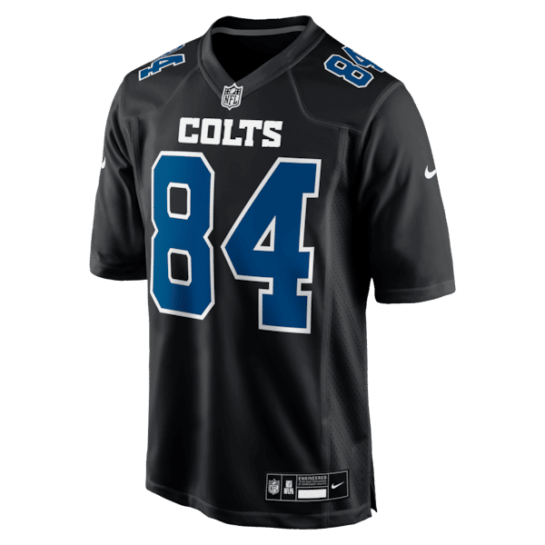 Indianapolis Colts Tyler Warren Fashion Game Jersey Carbon Black - photo 3